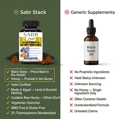 Halal Black seed and Honey Gummies