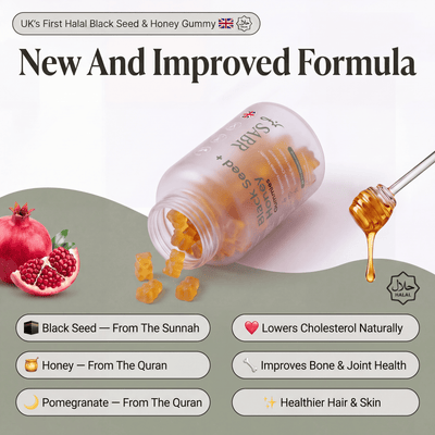 Halal Black seed and Honey Gummies
