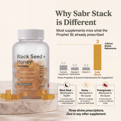 Halal Black seed and Honey Gummies