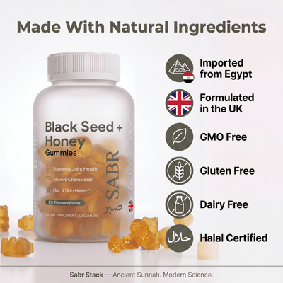Halal Black seed and Honey Gummies