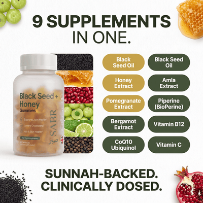 Halal Black seed and Honey Gummies